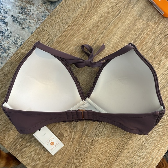 38DD Purple Swim Bikini Top - Picture 4 of 6